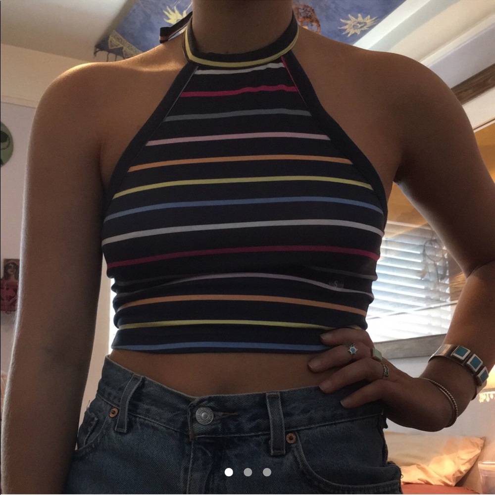 NWT PACSUN TIE AROUND CROP